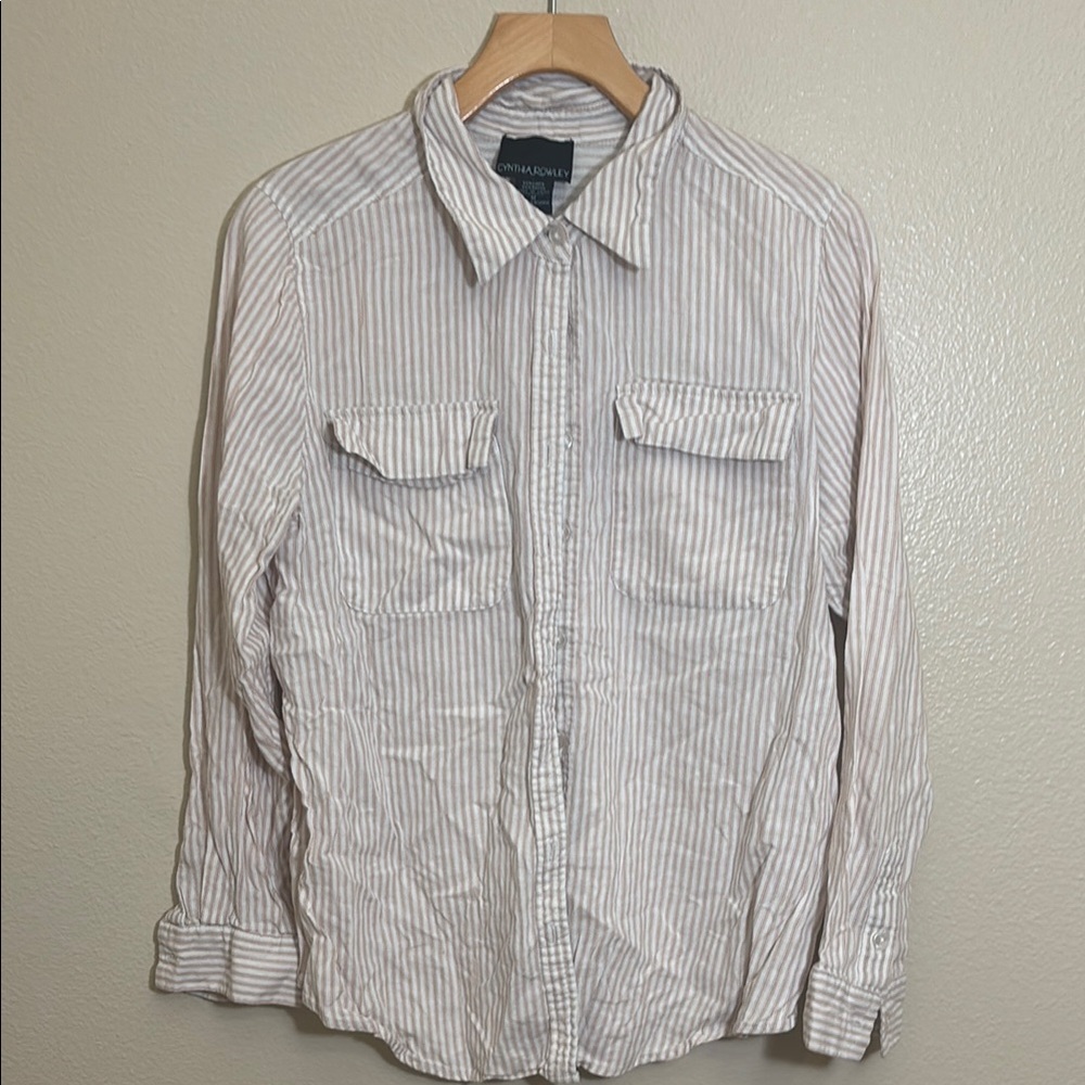 Cynthia Rowley Womens Button Down